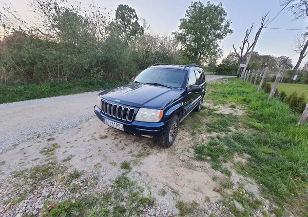 Jeep Grand Cherokee cena 9900 przebieg: 358000, rok produkcji 2001 z Międzylesie małe 211